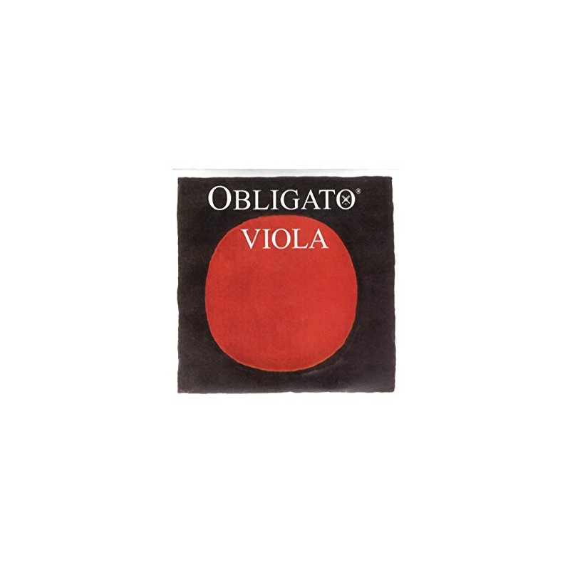 Obligato Viola Strings C-Line Synthetic Core 4/4 Tungsten Silver Wound