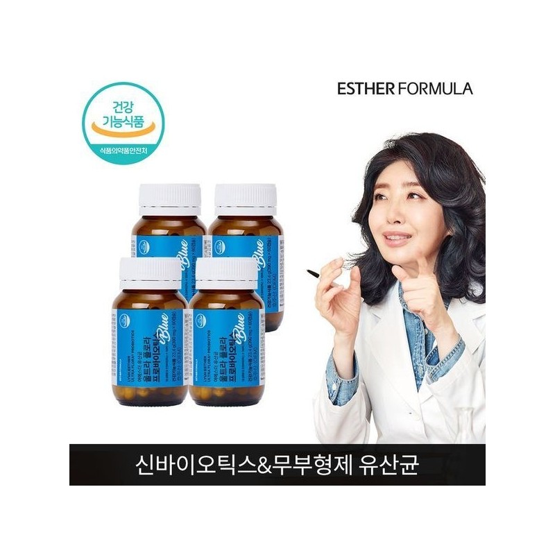 에스더포뮬러 Esther Formula Yeo Esther Lactobacillus Blue 4 units (8