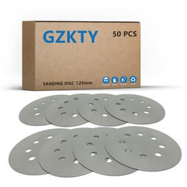 GZKTY Pack of 50 Sandpaper 125 mm Velcro 10000 Grit