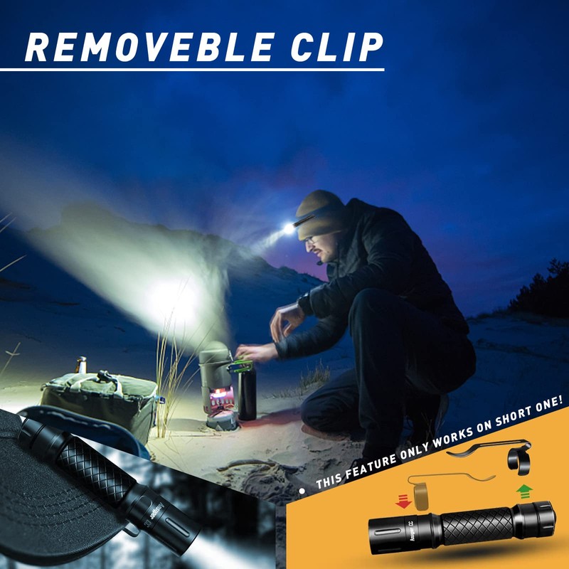 YAFIYGI Mini Led Flashlights High Lumens Outdoor Small Tactical Flashlight