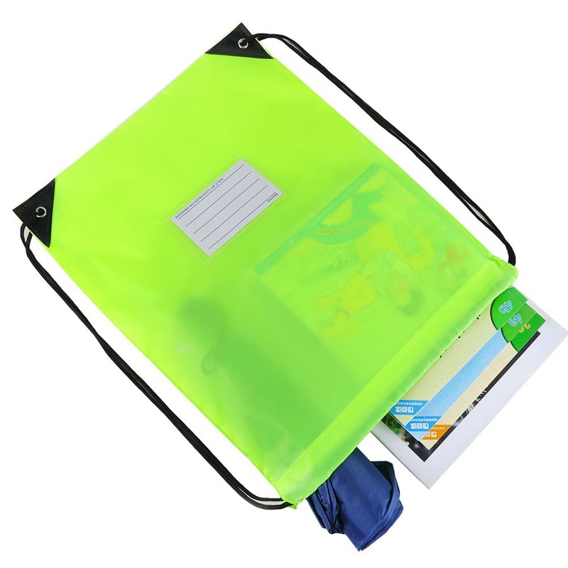 CODOBON Drawstring Backpack Draw String Bags Cinch Polyester Bag for