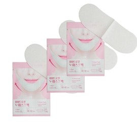 Max Pack Mein Hydrogel V Mask Pack 3 pcs Skin Elasticity Lifting V-Line Collagen Jawline Face Roller Mask Sheet Mask Pack / 팩미인 하이드로겔 브이 마스크팩 3pcs 피부탄력 리프팅 브이라인 콜라겐 턱선 페이스롤러 마스크시트 마스크팩