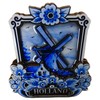 Souvenir Magnet Windmill Holland Delft Blue 9 x 8 cm