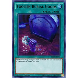 Yu-Gi-Oh! - Foolish Burial Goods - BLRR-EN095 - Ultra Rare - 1st Edition - Battles of Legend: Relentless Revenge