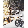 WOLADA 5x7FT Gold Backdrop Glitter Backdrop Gold Spots Bokeh Backdrop