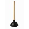 SOFINNI Heavy Duty Toilet Plunger Clogged, Unclog Sink Flange -