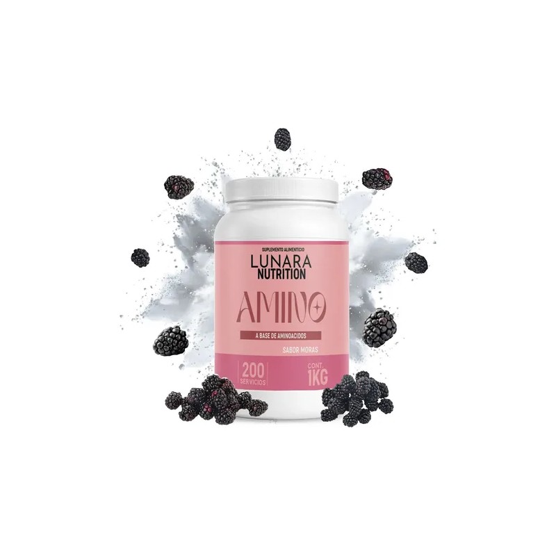 Aminoacidos Lunara Nutrition De 1kg En 200 Servis En Polvo
