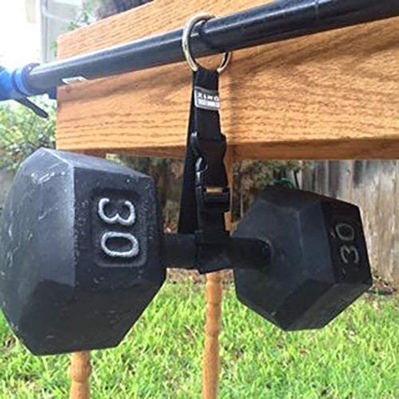 Clysburtuony 2 pcs Luggage Straps with Ring Hooks and Buckle