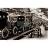 FORD MODEL T ASSEMBLY LINE CAR FACTORY 1920s 4X6 PHOTO
