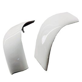 ADVANCE IGNITION Left Driver and Right Passenger Upgradedd Compatible With Ford 08-16 F-250 F-350 F-450 F-550 Super Duty (Regular Cab & Crew Cab) Roof Corner Molding Trim Z1 Oxford White 2PCS