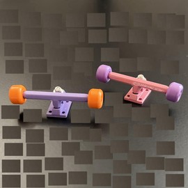 NOAHWOOD Pro Fingerboard 36mm Six Truck (36mm Lavender)