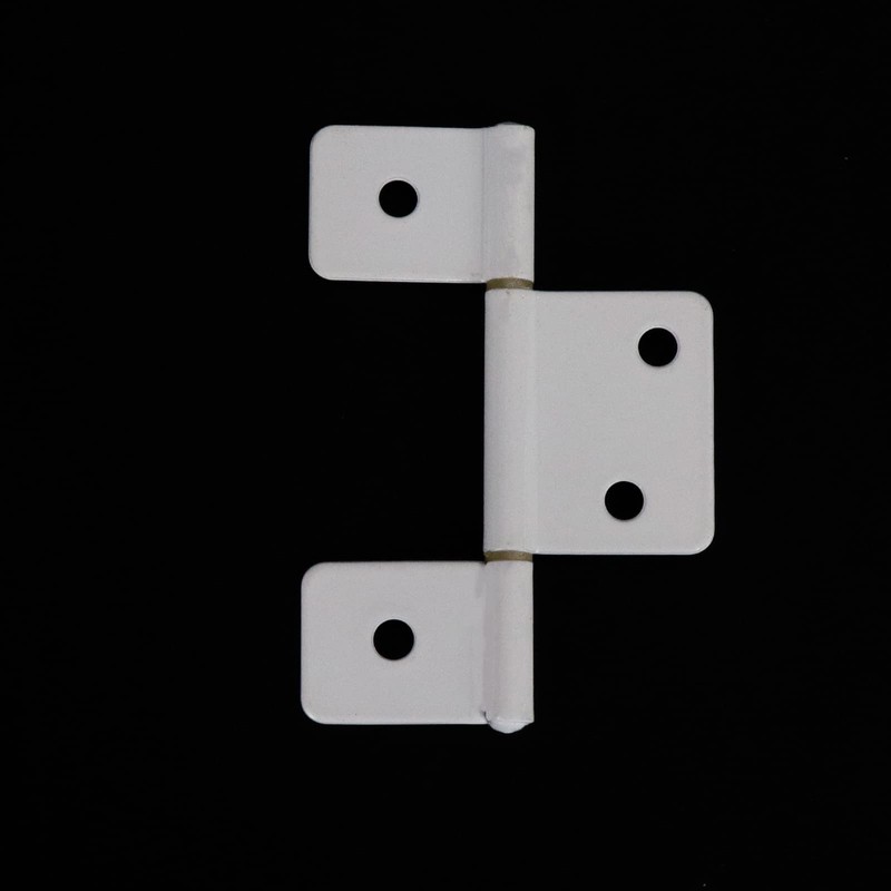 Tsnamay 6Pcs 3.5Inch Flag Three Leaf Satin Hinge Bi-Fold &