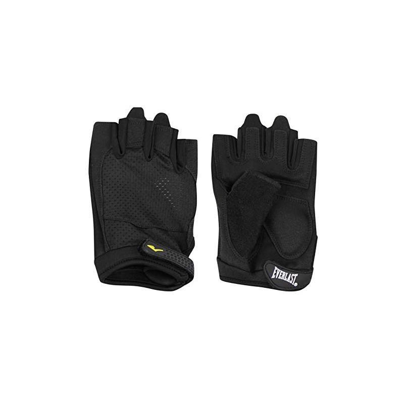 Everlast Mens Fitness Gloves Black L