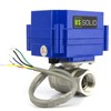 U.S. Solid 1/2" Motorized Ball Valve, Stainless Steel Electrical Valve