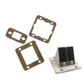 JZsports G2 Reed Valve Block & Upgrade Cork Gasket of G2 Reed Valve Kit Motorized Bicycle