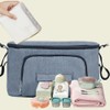 Multifunctional Large Capacity Baby Stroller Hanging Bag Organizer Storage Bag
