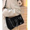 Miniministore Women's Shoulder Bag, Multi-Pocket Shoulder Bag, With Chain, Stylish,