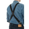 Olata Heavy Duty X-Shape Braces/Suspenders with Plastic Carabiner Clips -