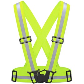 55 Sport High Visibility Adult & Junior Reflective Safety Vest - Yellow - Kids