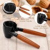 GALOZZOIT Nutcracker (2 pieces), nutcracker, walnuts, multifunctional nutcracker, hazelnut shell