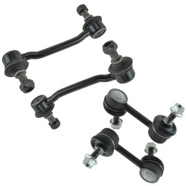 TRQ Front & Rear Sway Bar Stabilizer Link Set Compatible with 2006-2011 Hyundai Azera 2006-2010 Sonata 2007-2009 Kia Amanti