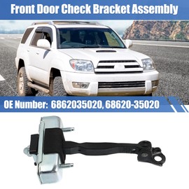 X AUTOHAUX Front Door Check Stop Strap Door Check Assembly 68620-35020 for Toyota FJ Cruiser 2007-2014 for Toyota 4Runner 2003-2009 LH Driver Side Door Check Strap Stopper Door Limiter