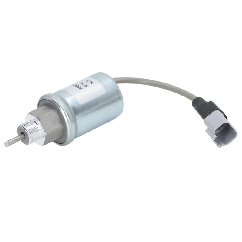 Fuel Shut Off Solenoid Valve Aluminum Alloy U85206452 Stop Solenoid