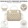 TESAFNG Lunch Box for Women Insulated Lunch Bag Cute Corduroy