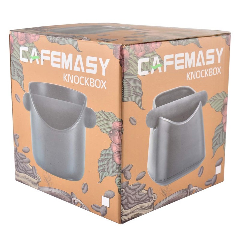 CAFEMASY Coffee Espresso Grounds Knock Box ABS Coffee Grind Knock