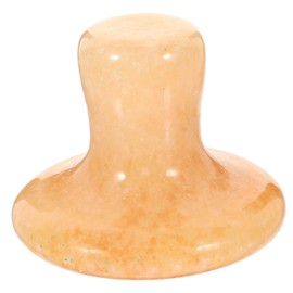 LALAFINA Eye Massager Essential Oil Tools Neck Massager Face Massager Facial Roller Massage Tool Guasha Face Roller Massaging Roller Jade Mushroom Head Scroll Wheel The Face Applicator