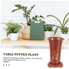 Sosoport 2 Large Ceramic Orchid Pots for Plants Drainage Holes