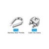 PATIKIL Wire Rope Accessory Set, 304 Stainless Steel 12 Pcs