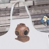 Azeeda 'Deep Sea Diving Helmet' Unisex Cooking Apron (AP00081666)