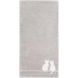 Cute Cats Edition You & Me 6263 Hand Towels Platinum / White - 76