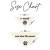 Big Sister Puff Printed Dog Bandana |Pom Poms | 100%