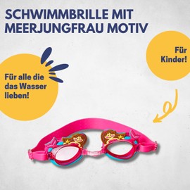 Best Sporting Schwimmbrille Kinder mit UV-Schutz I Kinder Schwimmbrille Antifog mit süßen Tiermotiven I Taucherbrille Kinder Mädchen & Jungen I Swimming Goggles Kids I Schwimm-Zubehör