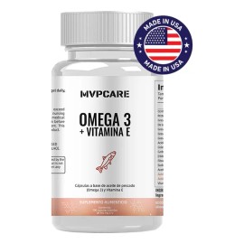 Omega 3 Premium 1880mg 100 Capsulas  Aceite De Salmon Salvaje Puro Con Alto Epa Y Dha  Suplemento Alimenticio  Vitaminas E Mujer y Hombre Omega 3...  