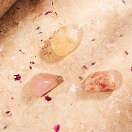 Natural "Crystals for Confidence" Tumble Stone Set Reiki Charged