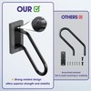 Xesi Wall Mount Handrails for Outdoor Steps with DIY Installation