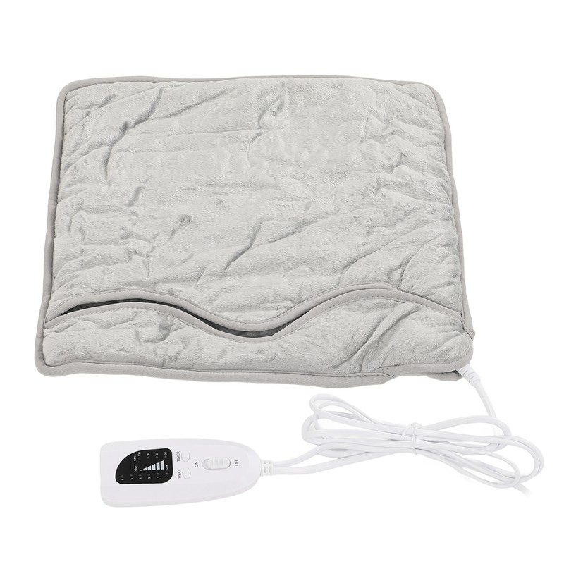Electric Heated Foot Warmer Auto Shut Off Plug in Portable