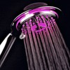 PowerSpa 4-Inch LED Handheld Shower Head with Air Jet LED