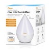 Crane Droplet Ultrasonic Small Air Humidifiers for Bedroom and Office,