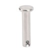 50Pcs Round Clevis Pins Flat Head 304 Stainless Steel Locating