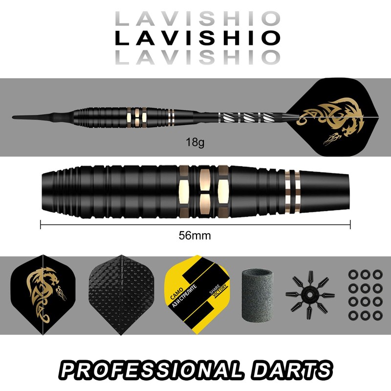 Lavishio Soft Tip Darts Set - Soft Tip Darts for