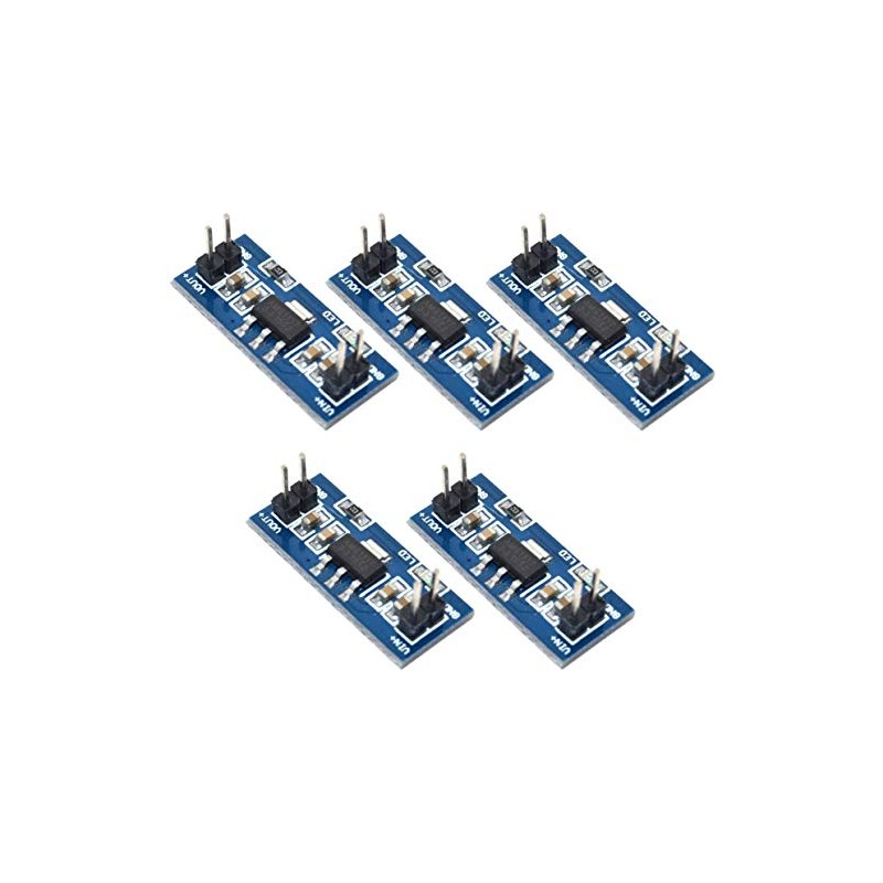 TECNOIOT LM1117 4.5-7V Turn 3.3V DC-DC Step Down Power Supply