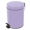 Spirella Cosmetic Bin Sydney Lavender Purple Pedal Bin 5 Litre