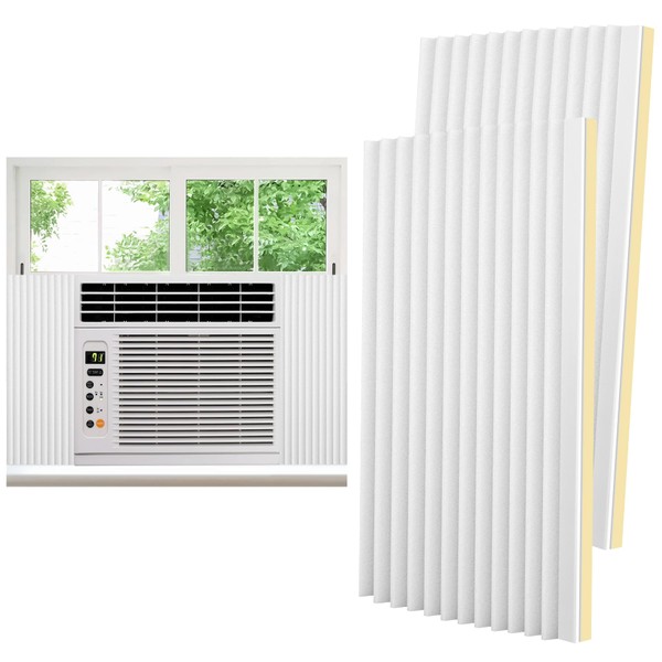 MYFAMIREA Window Air Conditioner Foam Insulation Side Panels, AC Side
