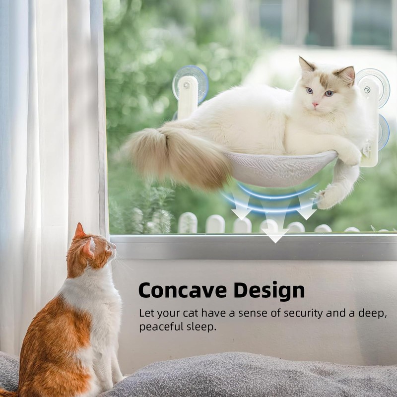 2PCS Replacement Cover for Cat Window Perch, M Size Cordless