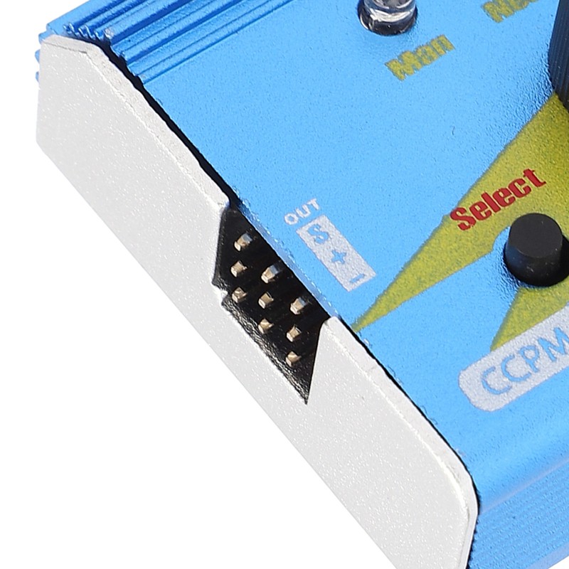 ESC Servo Tester CCPM Servo Consistency Master with 3‑Gear Indicator