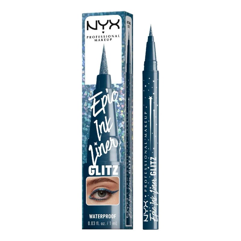 Delineador De Ojos Epic Ink Liner Glitz De Nyx